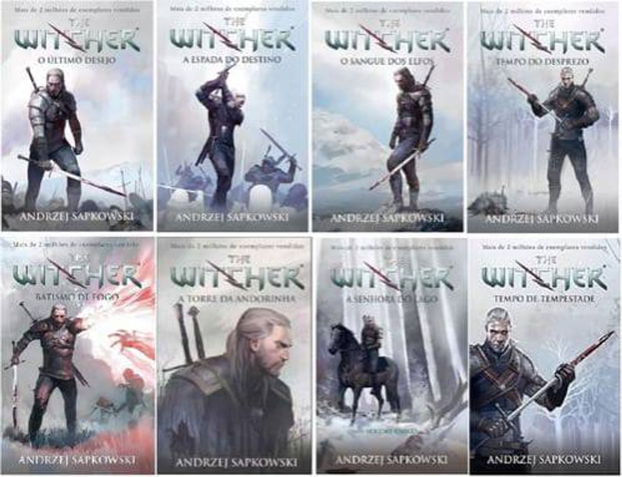 Book The Witcher Boxed Set: The Last Wish, Sword of Destiny, Blood of Elves, Time of Contempt, Baptism of Fire, The Tower of The Swallow, The Lady of the Lake, Season of Storms