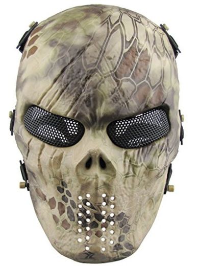 Aoutacc Airsoft Skull Mask