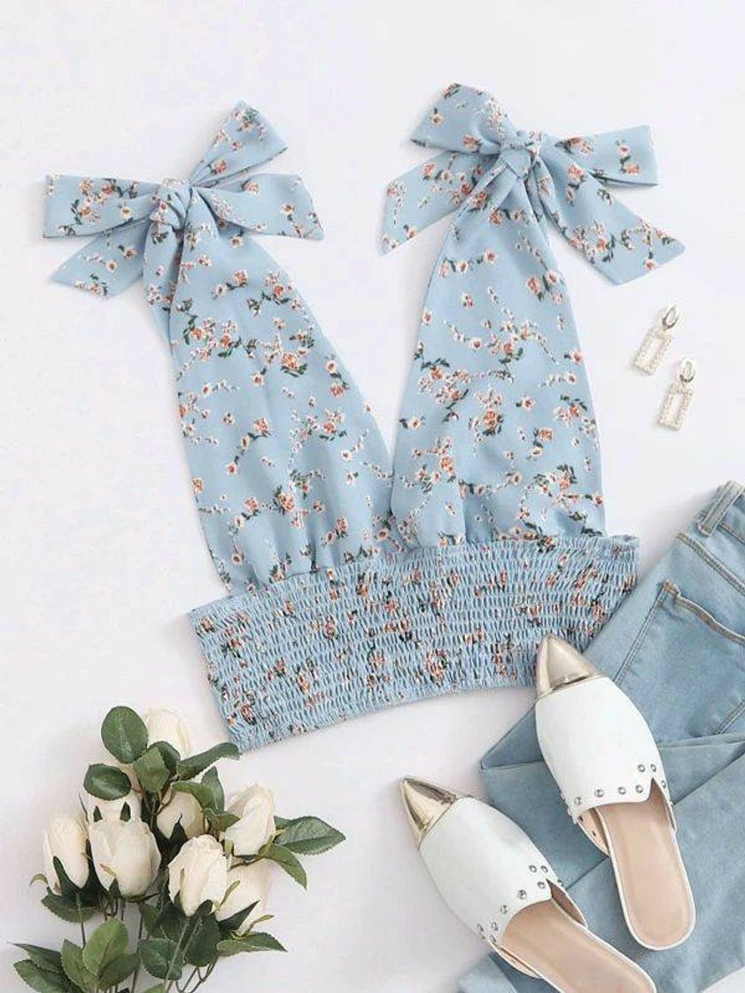 Fashion Top Floral 💙