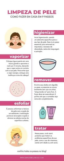 9 Passos pra uma skincare