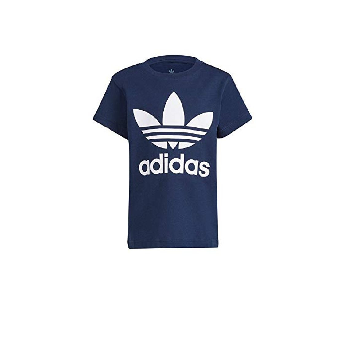 Moda adidas GN8204 Trefoil tee T-Shirt Unisex-Child Collegiate Navy