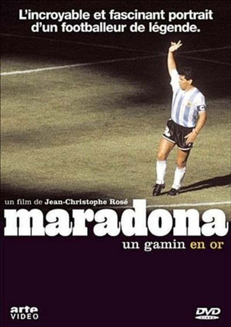 Película Maradona, un gamin en or