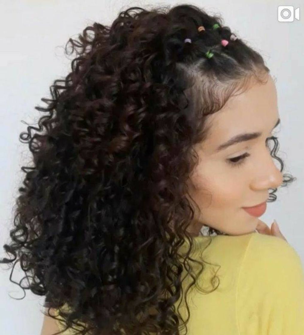 Moda 💎Penteado Cabelo Cacheado💎