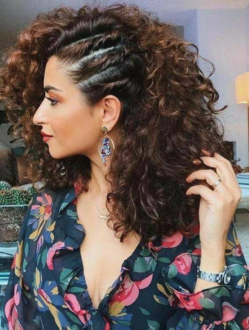 Moda 💎Penteado Cabelo Cacheado💎