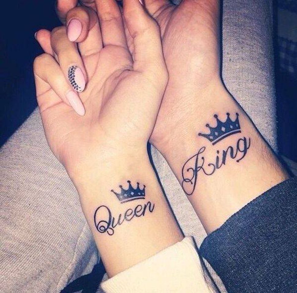 Fashion Ideias de tattoos para casal.💏