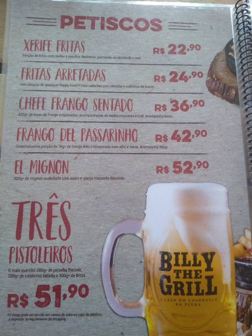 Restaurantes Billy The Grill