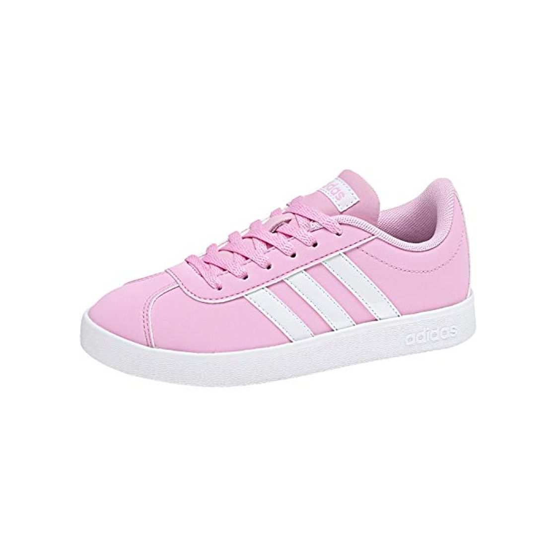 Moda Adidas Vl Court 2.0 K, Zapatillas de deporte Unisex niños, Rosa