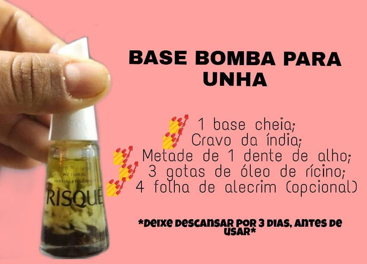 Fashion Base bomba para crescimento das unhas 💅