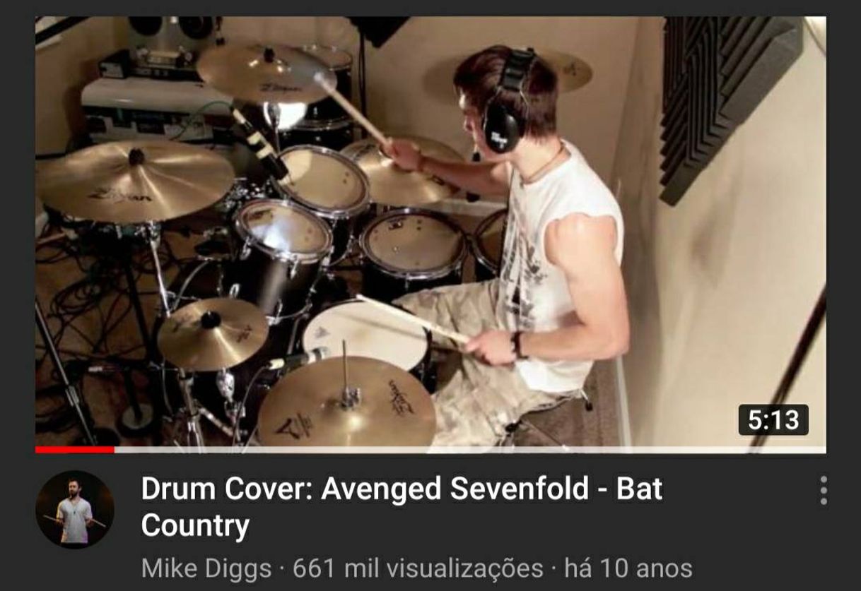 Fashion Drum cover mais cabuloso!🔥