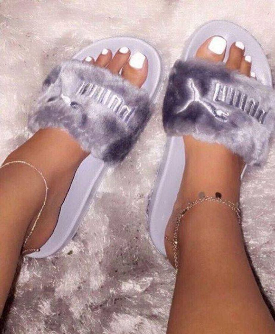 Fashion Puma slide⚪