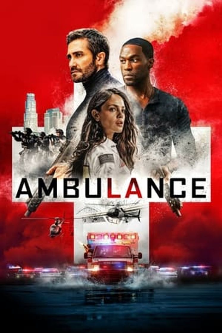 Película Ambulance. Plan de huida