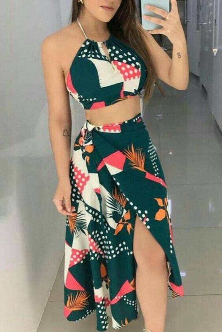 Moda Conjunto lindo coleção de verão!! 