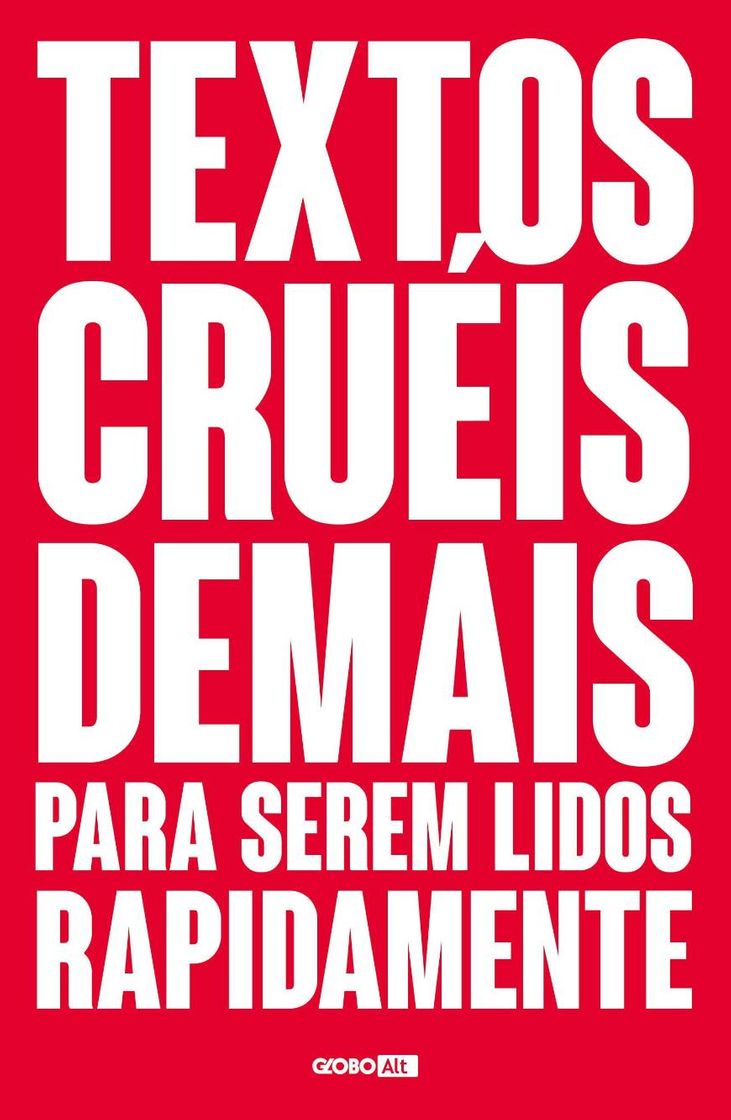 Books Textos Cruéis demais para serem lidos rapidamente 