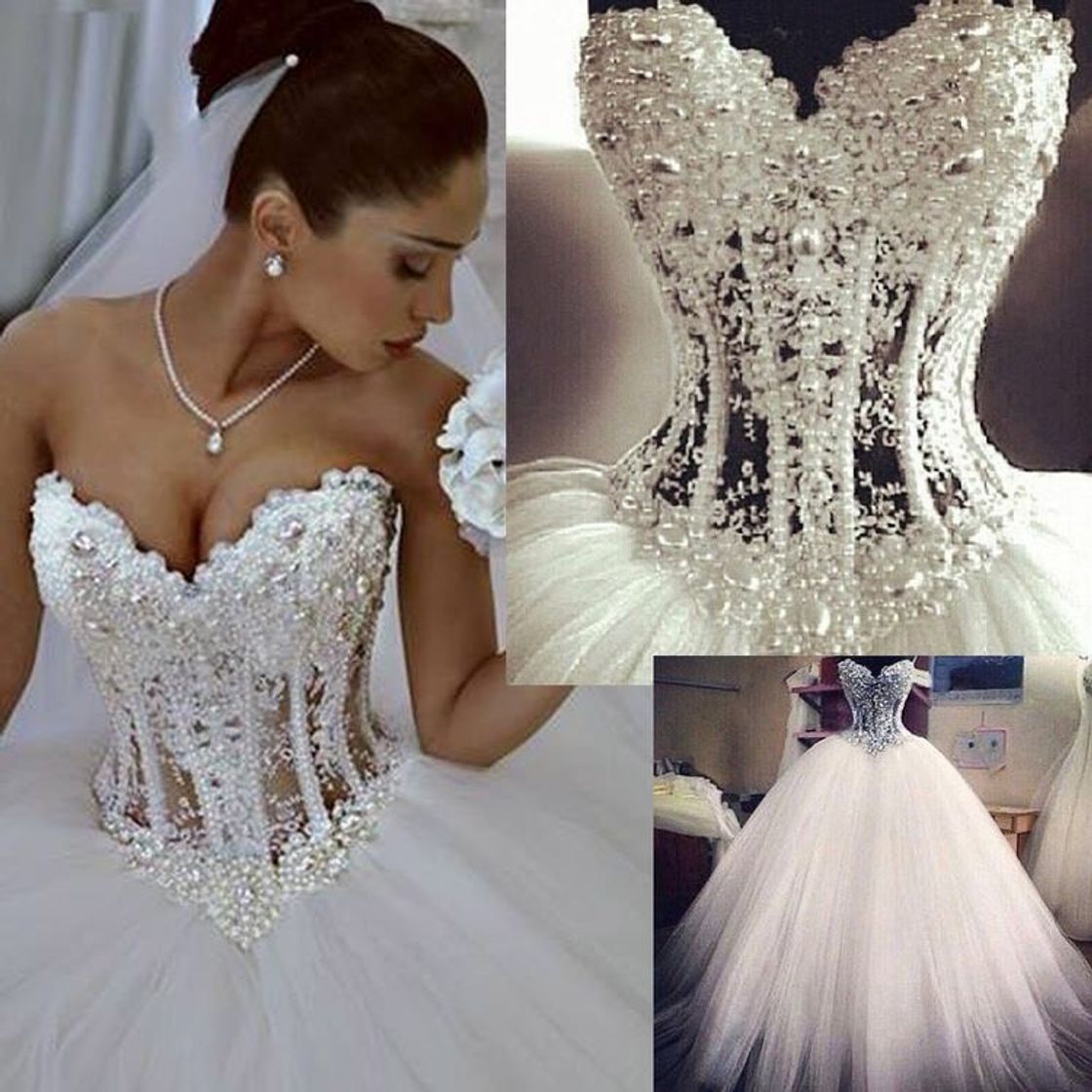 Moda Vestido de noiva 👰🏾