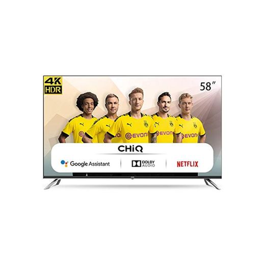 CHiQ Televisor Smart TV LED 58 Pulgadas