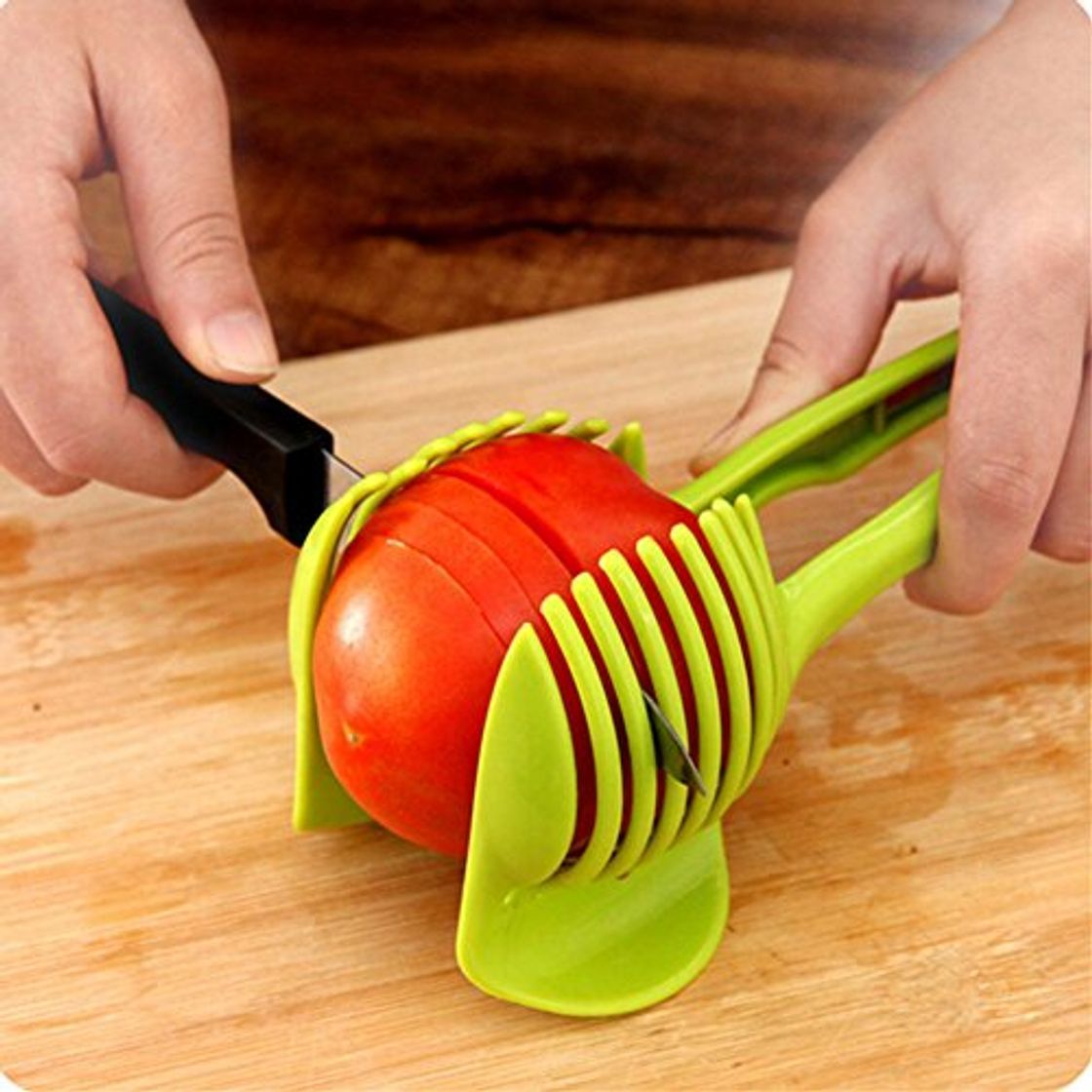 Producto Cortador tomate Gadgets cocina Color aleatorio mano Durable Práctico ABS Herramientas Fruta limón