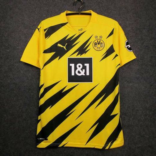 Camisa Borussia Dortmund 2020-21 (Home-Uniforme 1) - Modelo ...