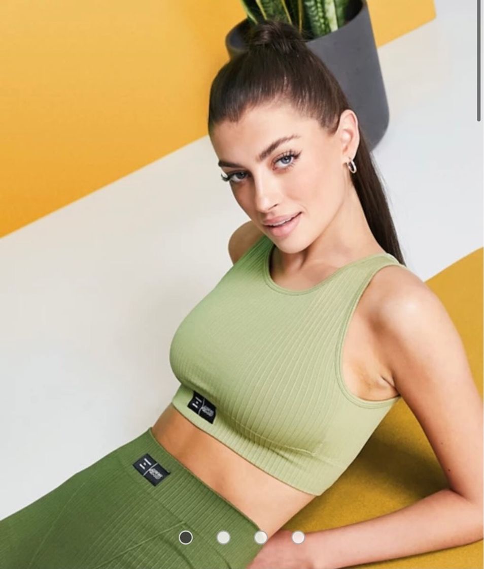 Fashion ASOS 4505 seamless rib tank top