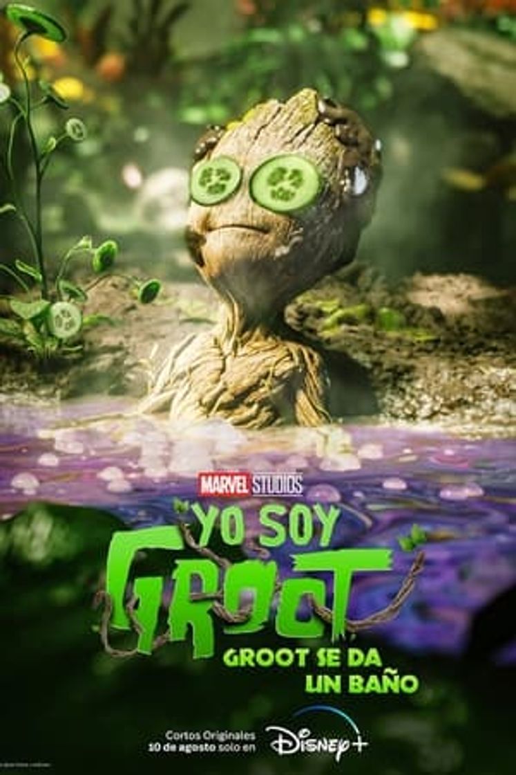 Movie Groot se da un baño