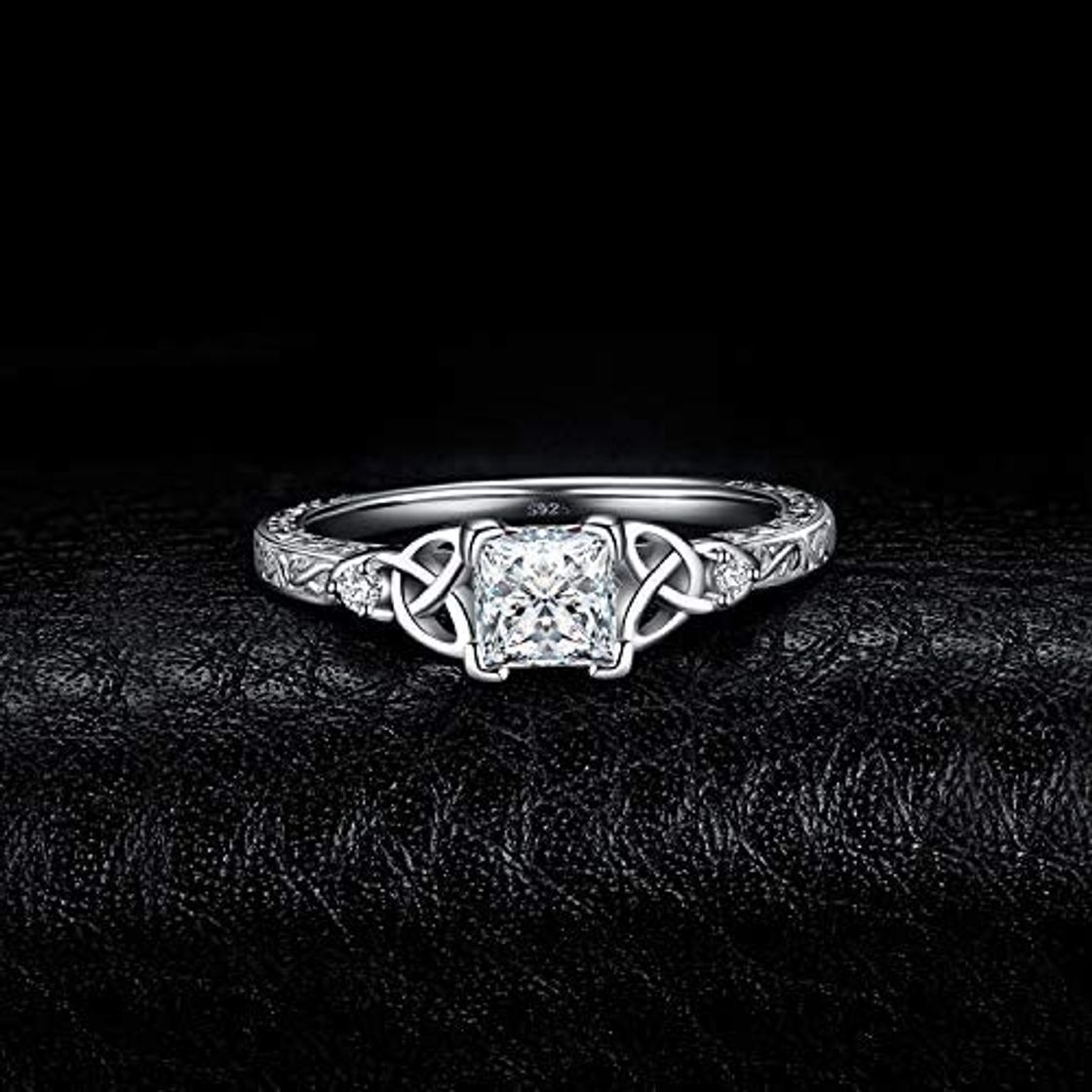 Social JewelryPalace Anillo Vintage Corte Princesa 1