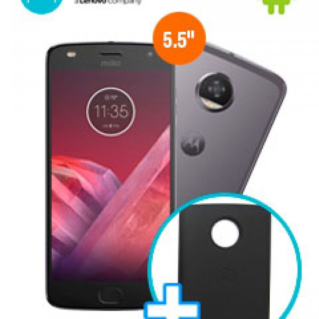 Social Motorola Moto Z2 Play - Smartphone Libre Android 7
