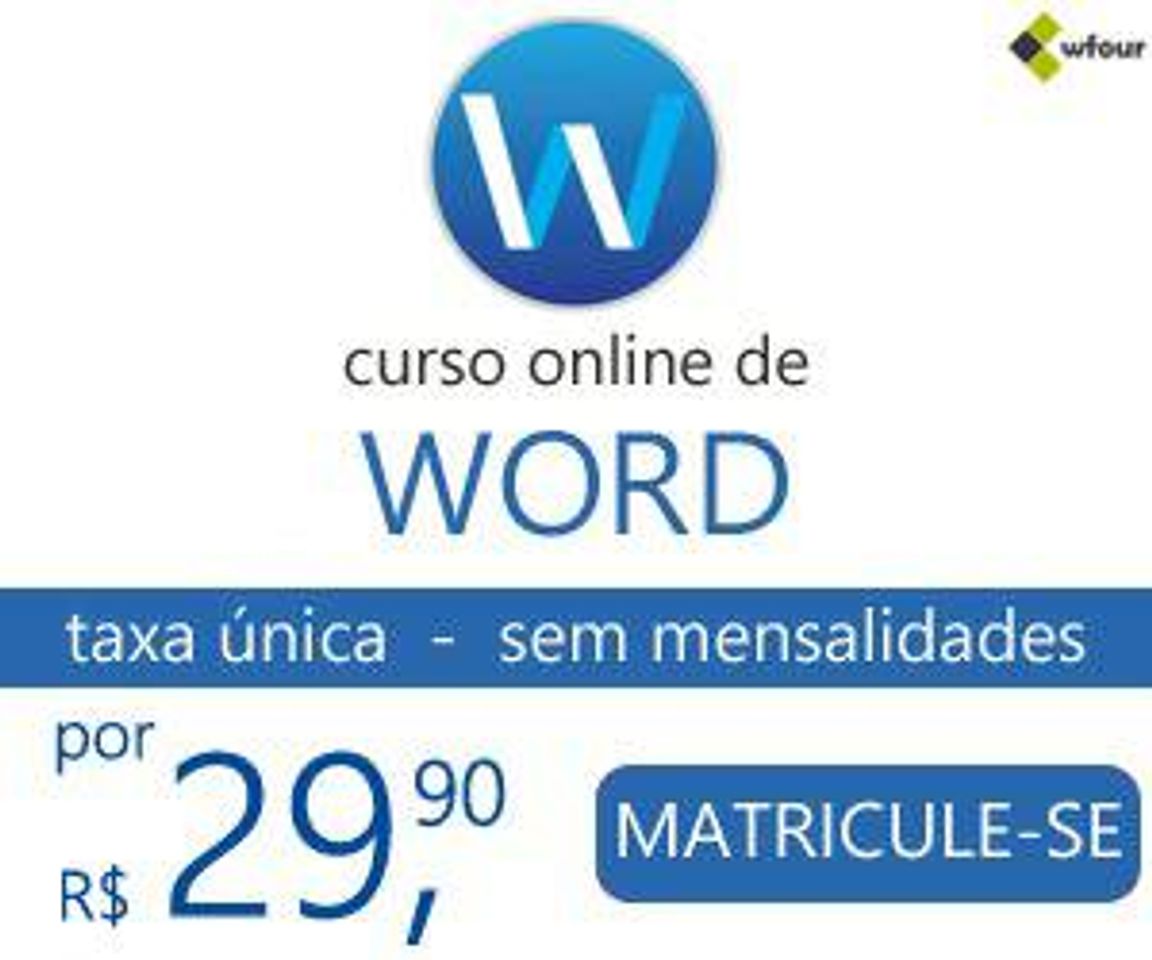 Fashion Curso Online de Word