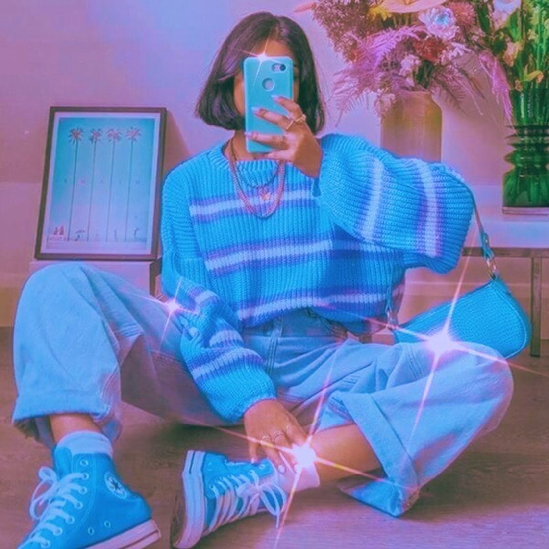 Fashion 90s AESTHETIC STYLE  KNITTED SWEATER 