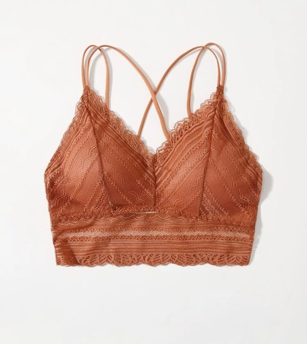 Moda Bralette color bronce