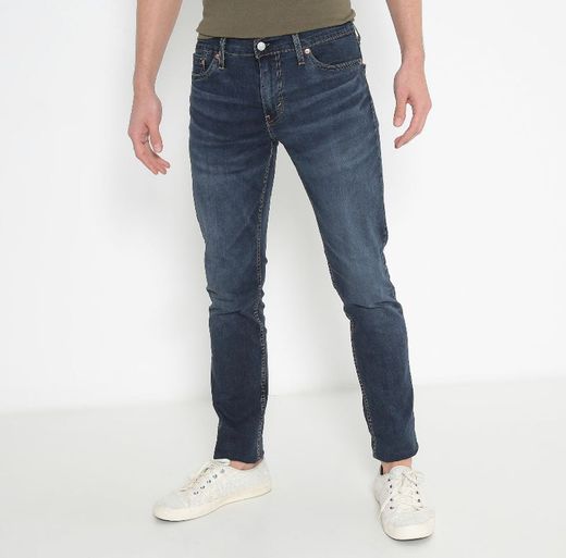 Calça jeans Levi’s®️ Slim Fit com Bigodes 