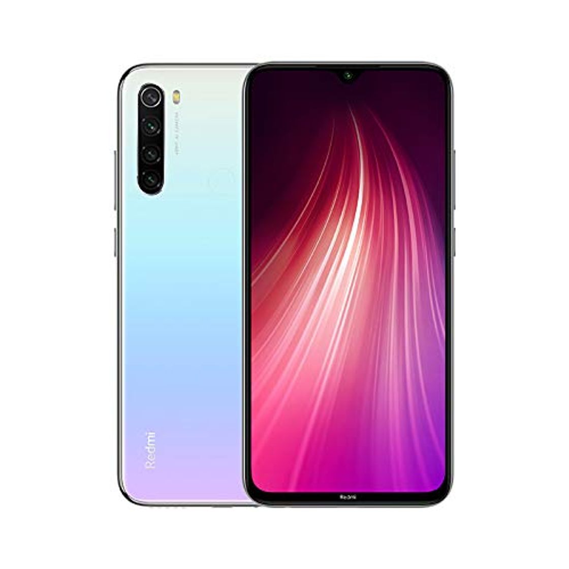Social Xiaomi Redmi Note 8 Smartphone,4GB 64GB Mobilephone,Pantalla Completa de 6.3 ”,Procesador Snapdragon