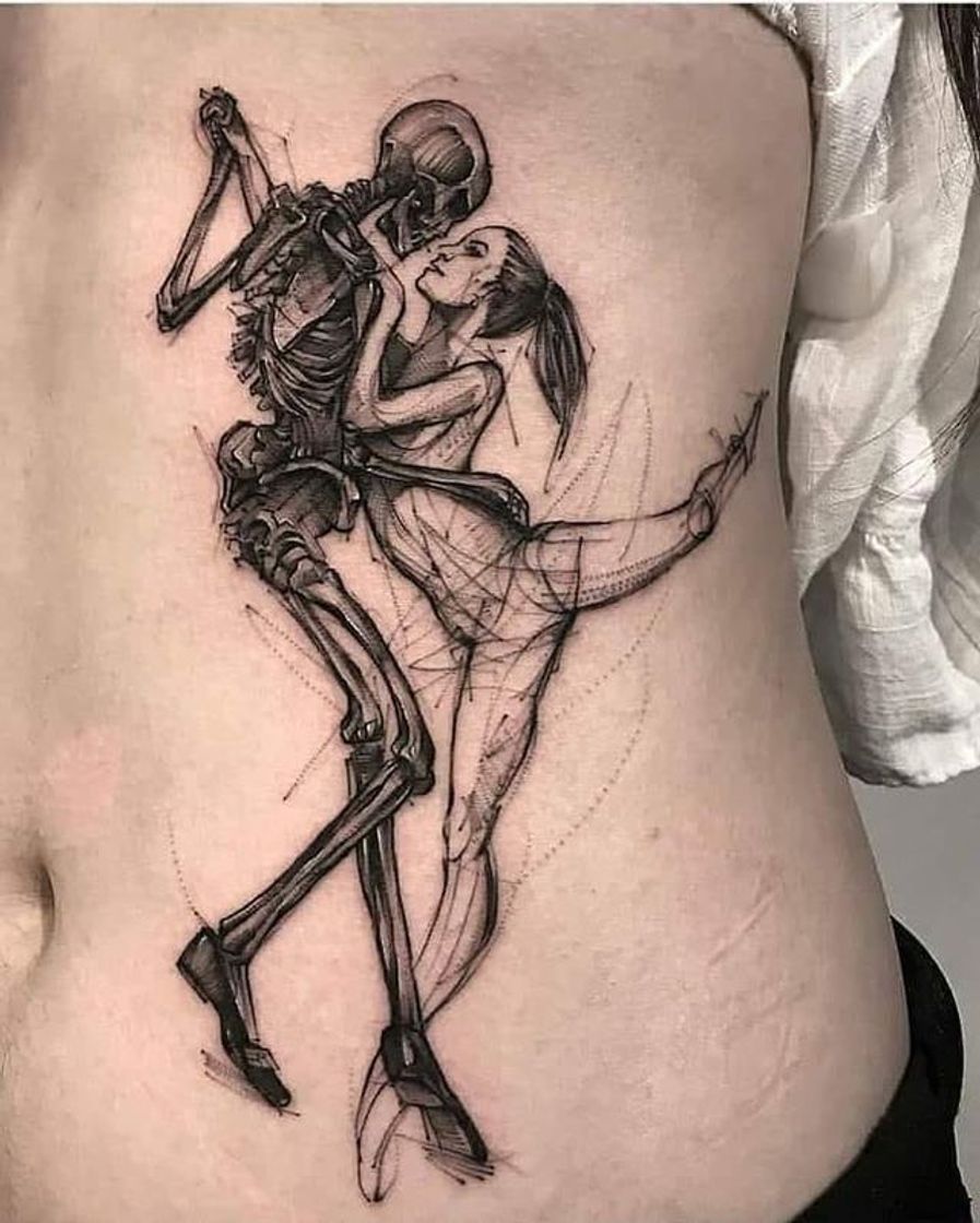 Fashion Tatuagem de dançarina