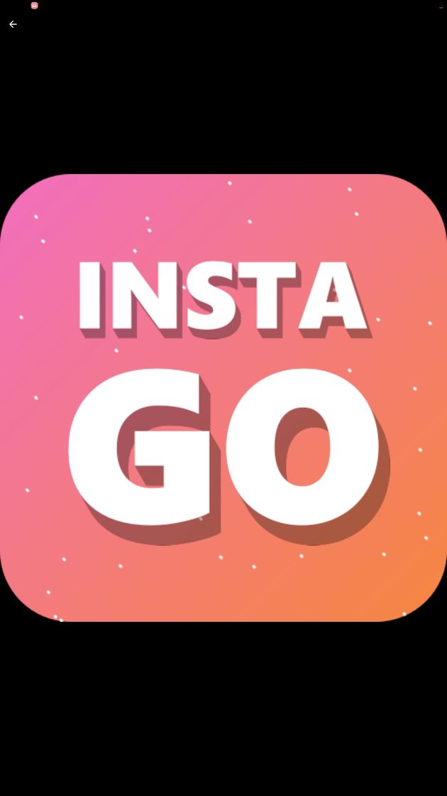 App Insta GO divulgações zqui