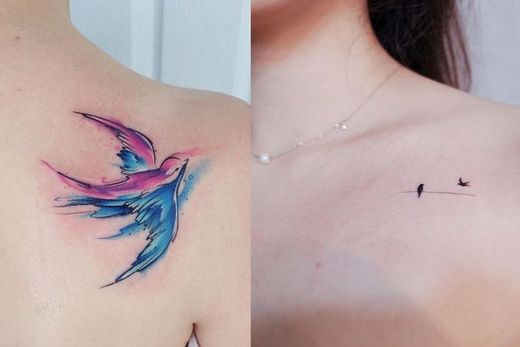 Tatuagem de pássaro 