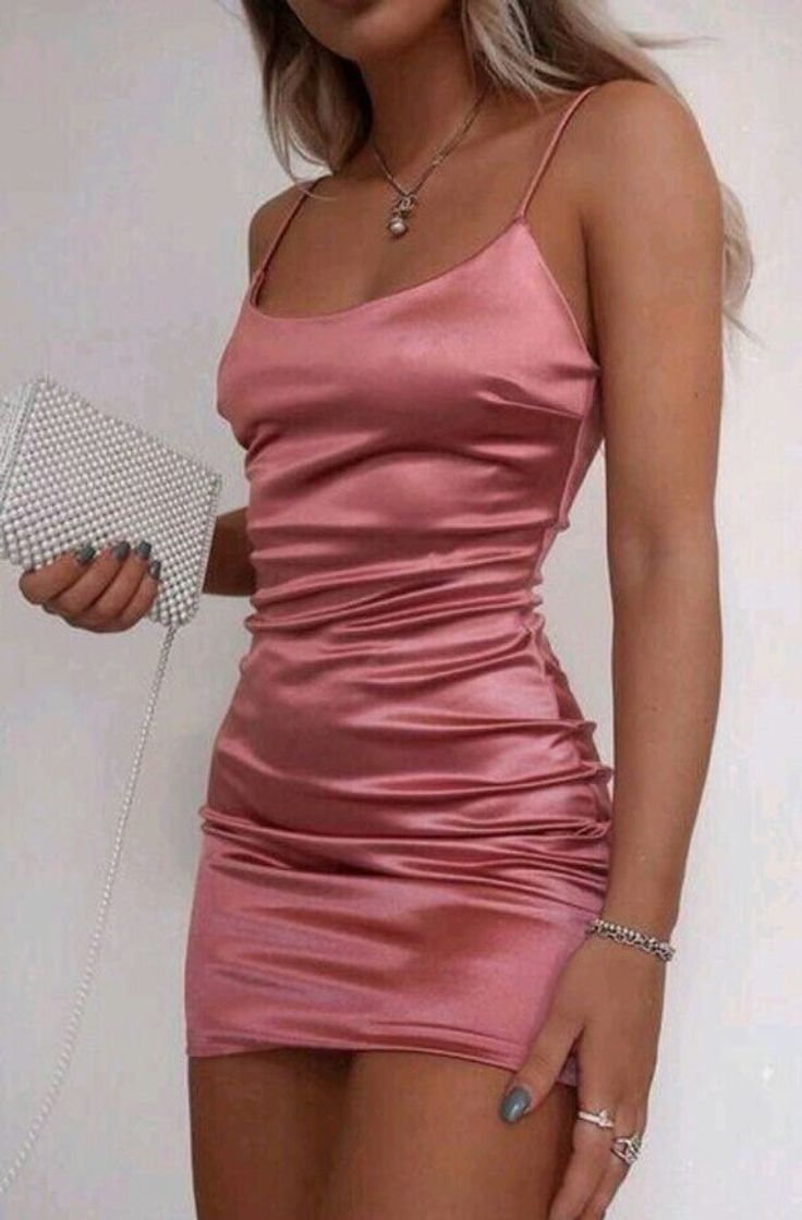 Fashion Vestido rosa