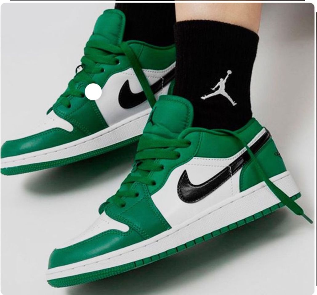 Moda Air jordan 1 low pine green