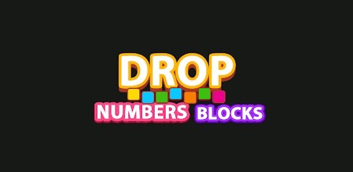 App Drop Numbers Blocks