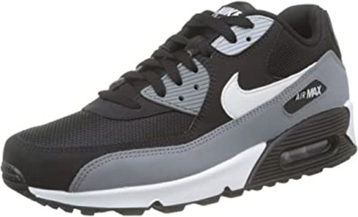 Nike Air MAX 90 Essential, Zapatillas de Gimnasia para Hombre, Blanco