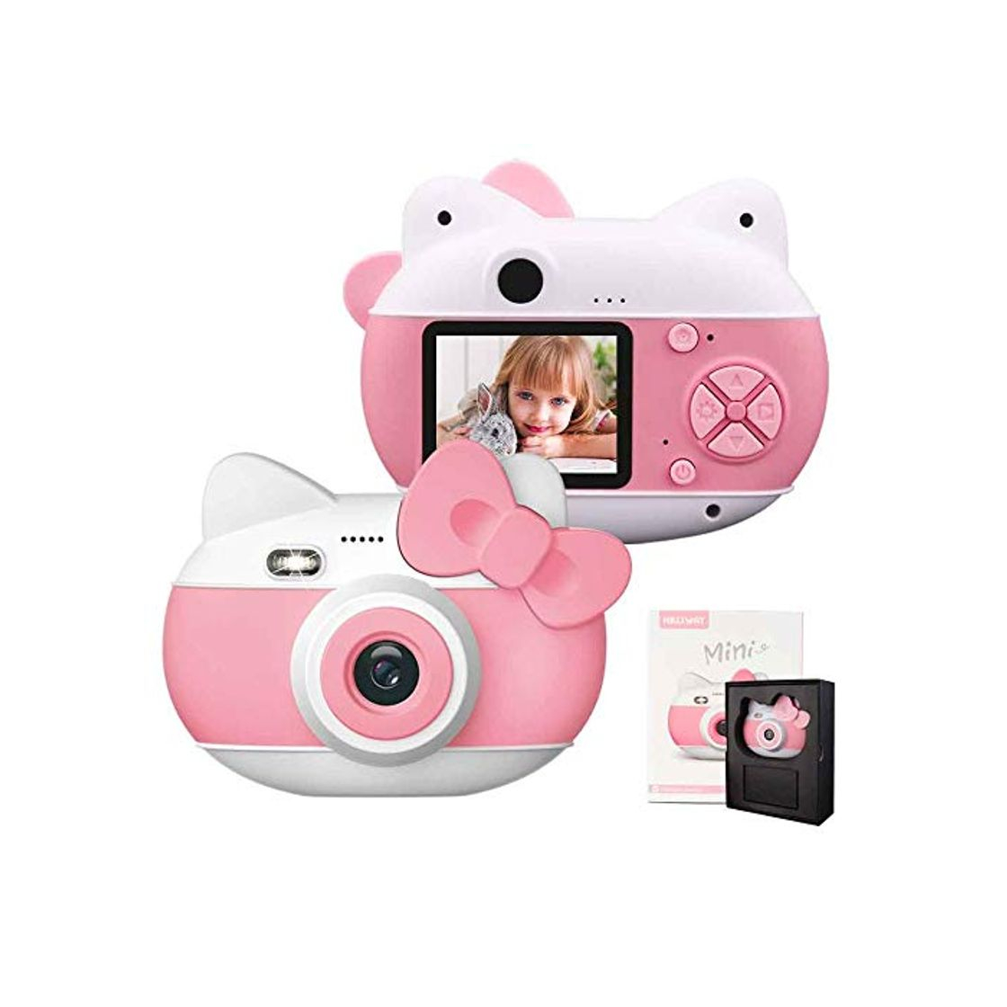 Productos le-idea Cámara para niños Cámara de Fotos Digital 12MP Recargable Cámara 1080P