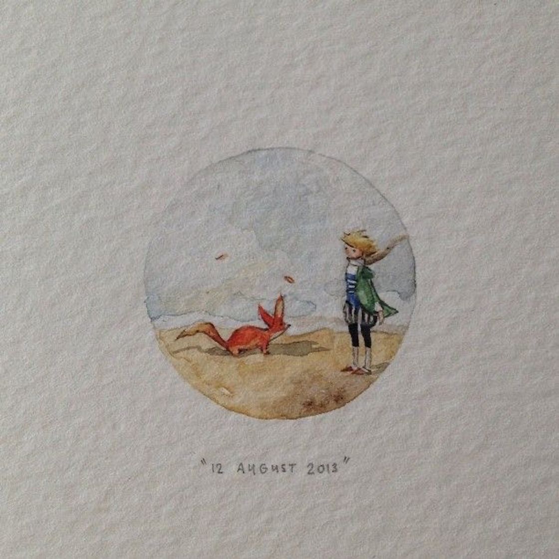 Moda The little prince and the fox✨