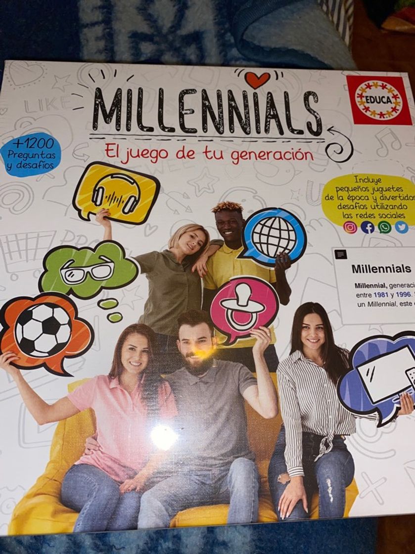 Moda MILLENNIALS- Juego de mesa