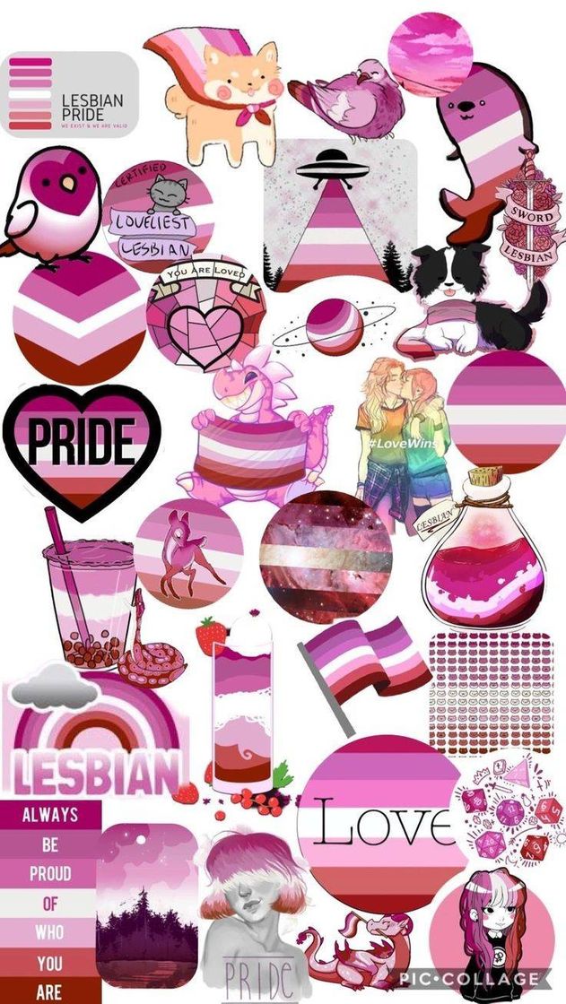 Moda Wallpaper LGBT+ lésbica 