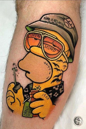 Tatuagem Simpsons