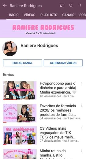 Raniere Rodrigues - YouTube
