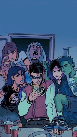 Papel de parede- Teen Titans 