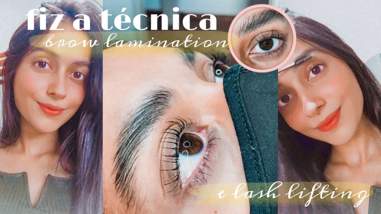 Moda VLOG: FIZ A TÉCNICA BROW LAMINATION E LASH LIFTING 