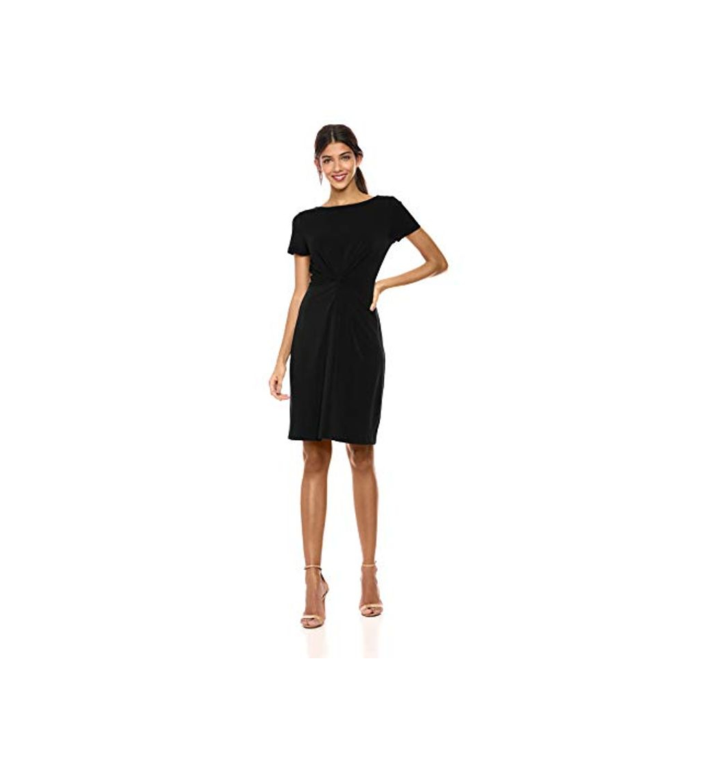 Moda Marca Amazon – Lark & Ro – Vestido retorcido en el centro