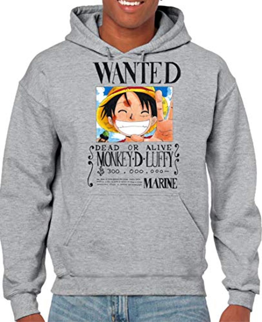 Fashion Sudadera de Hombre One Piece Manga Anime Luffy Sanji Roronoa 002 L