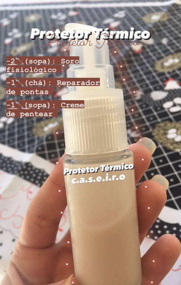 Moda protetor térmico