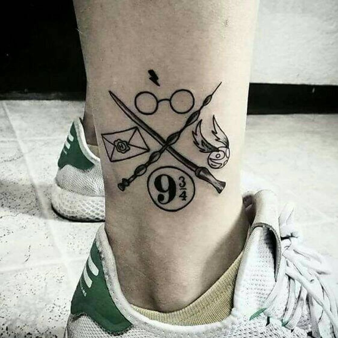 Moda Tatuagem de Harry Potter 