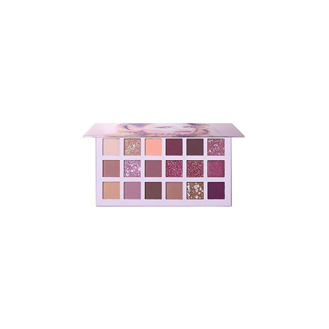 Social Ucanbe Nuevo 18 Colores Maquillaje Paleta de Sombra de Ojos Brillo Mate